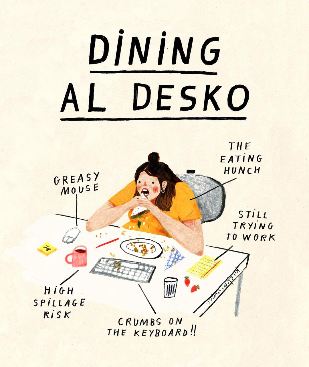 Dining Al Desko