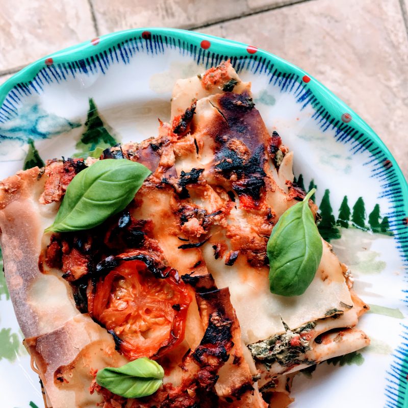 Outrageously Easy Vegan Lasagne