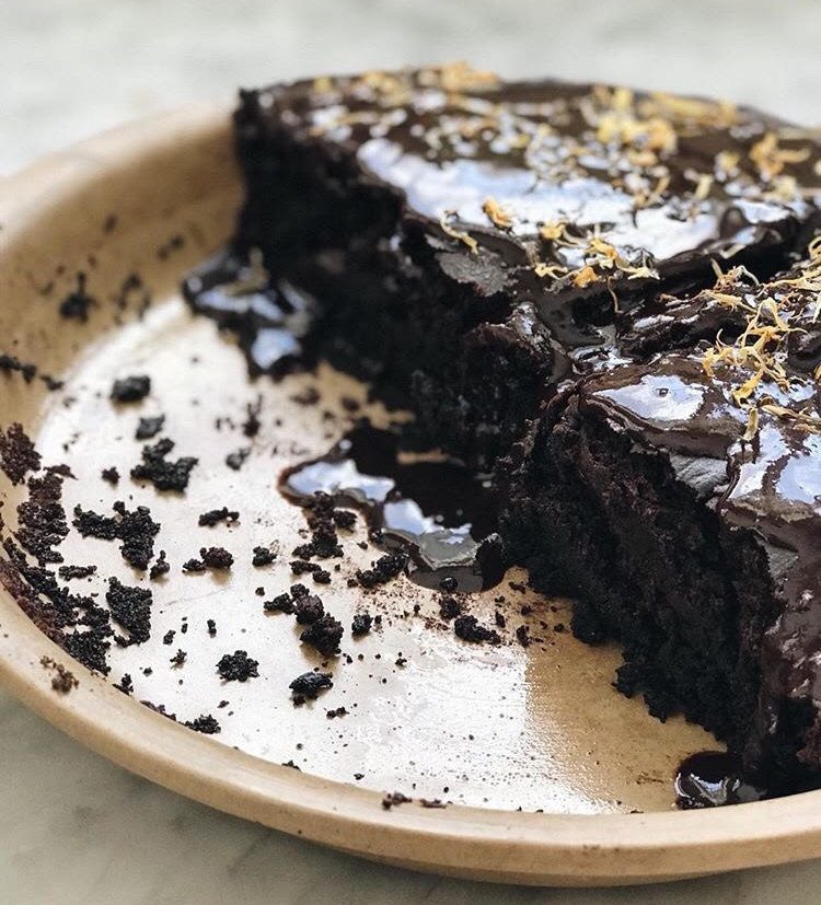 Vegan Chocolate Olive Oil Cake