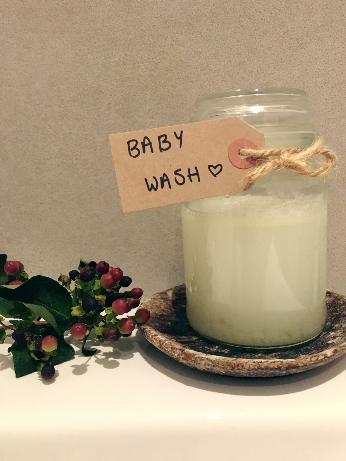 DIY BABY BATH WASH & SHAMPOO