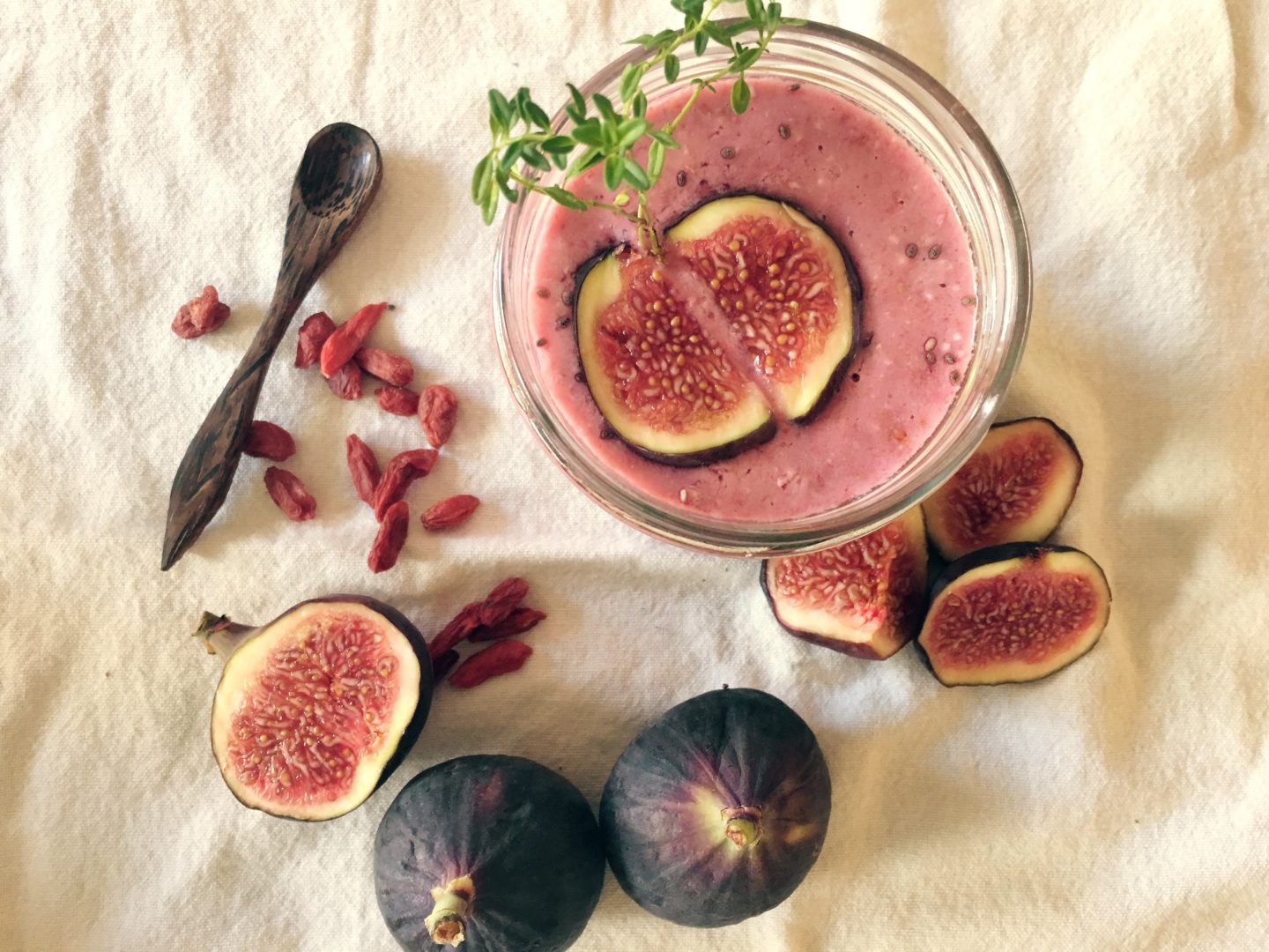 Delicious Coconut Berry Smoothie