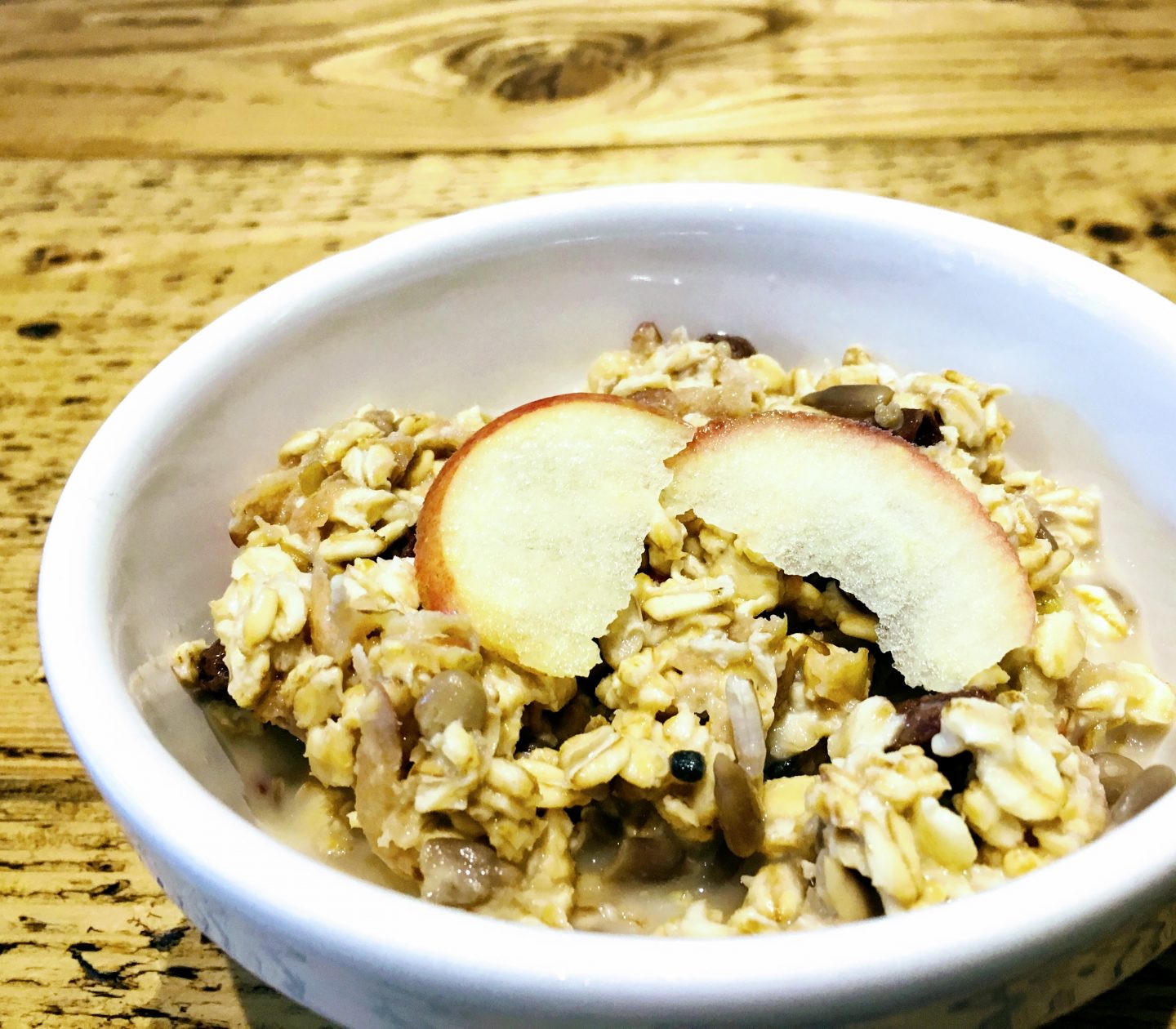 Perfect Weekend Apple Bircher Muesli